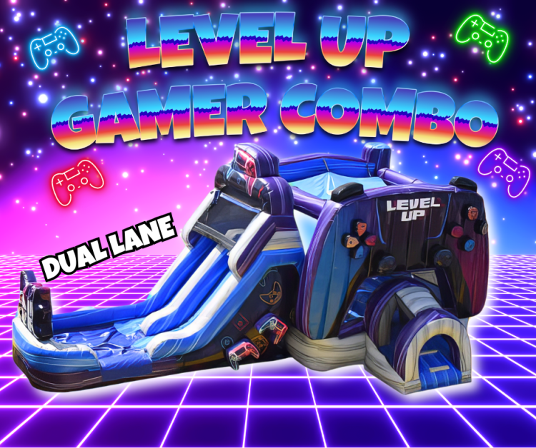Level Up Gamer Combo Dual Lane (Wet or Dry)