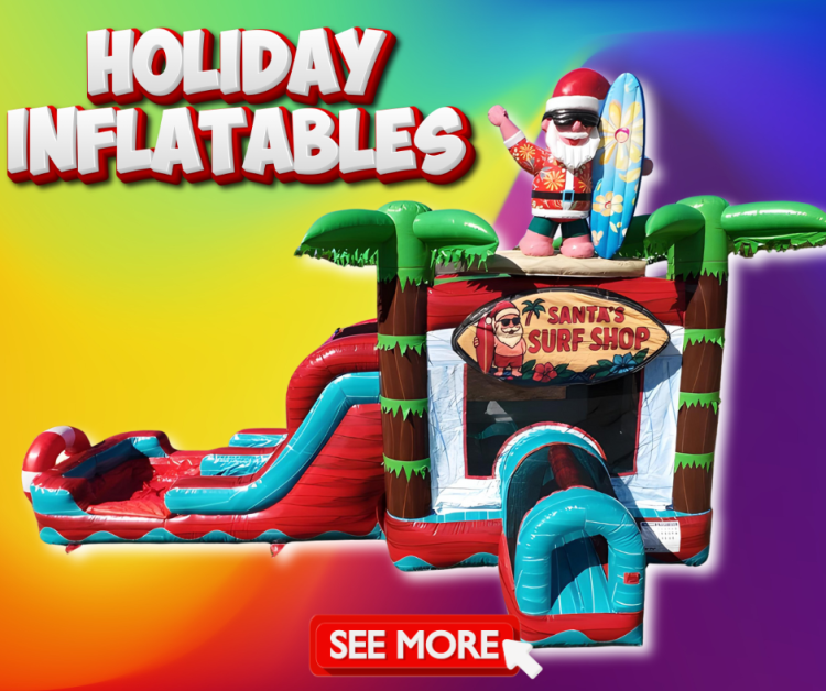 Holiday Inflatable Rental Holiday Inflatables - A&B bounce party rentals LLC Port St. Lucie FL